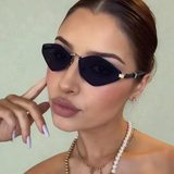 Small Frame Hexagon Sunglasses