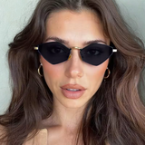Small Frame Hexagon Sunglasses