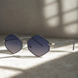 Hexagon Metal Frame Sunglasses