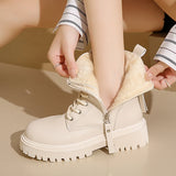 Faux Fur Lined Winter Boots