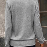 Square Neck Long Sleeve Blouse