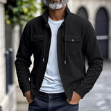 Corduroy Loose Fit Collared Jacket