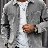 Men’s Corduroy Shirt Jacket