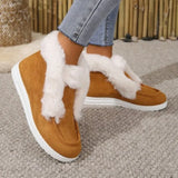 Winter Plush Platform Boots