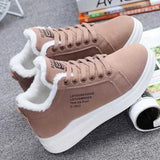 Fur Lined Platform Sneaker Boots