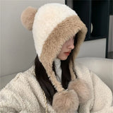 Pom Pom Knit Winter Hat