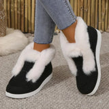 Winter Plush Platform Boots