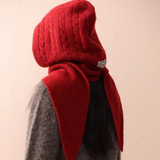 Knit Balaclava Hooded Scarf