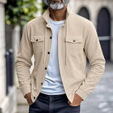 Corduroy Loose Fit Collared Jacket