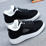 Fur Lined Platform Sneaker Boots