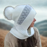 Knit Winter Hat & Scarf Set