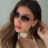 Small Frame Hexagon Sunglasses