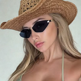 Small Frame Hexagon Sunglasses