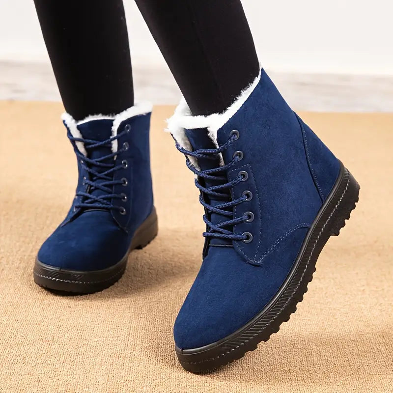 Fur Lined Ankle Boots