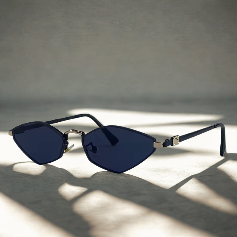 Small Frame Hexagon Sunglasses