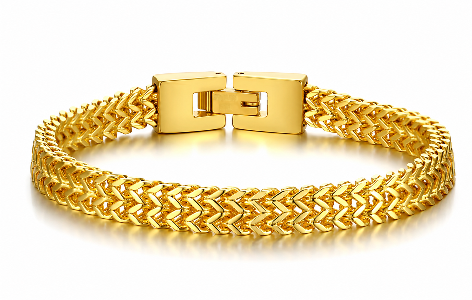 'RIDGE' Franco Chain Bracelet