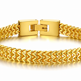 'RIDGE' Franco Chain Bracelet