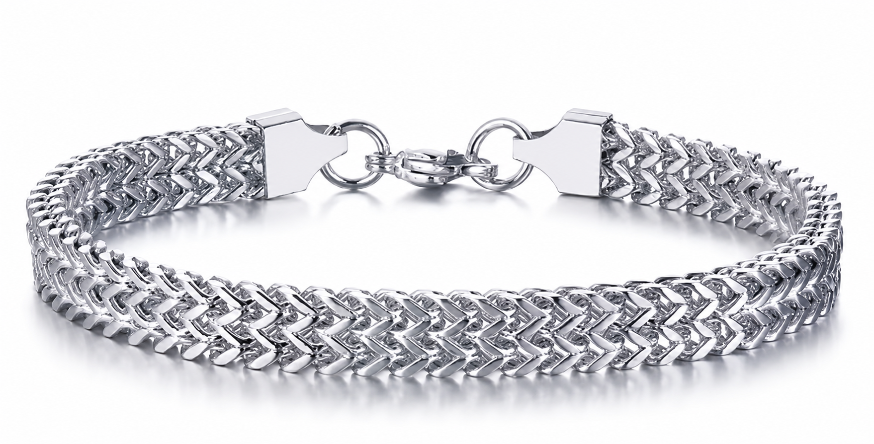 'RIDGE' Franco Chain Bracelet