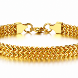 'RIDGE' Franco Chain Bracelet
