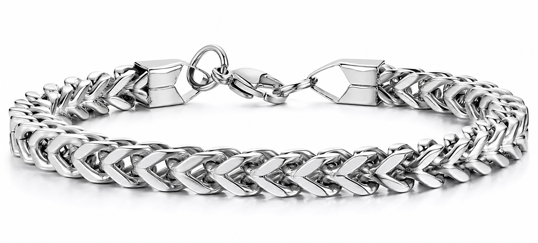 'RIDGE' Franco Chain Bracelet