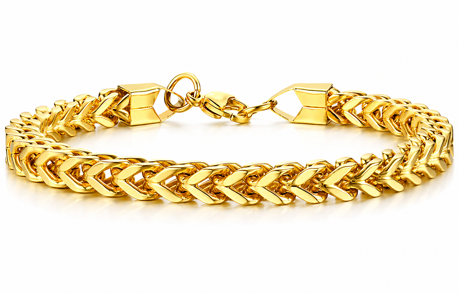 'RIDGE' Franco Chain Bracelet