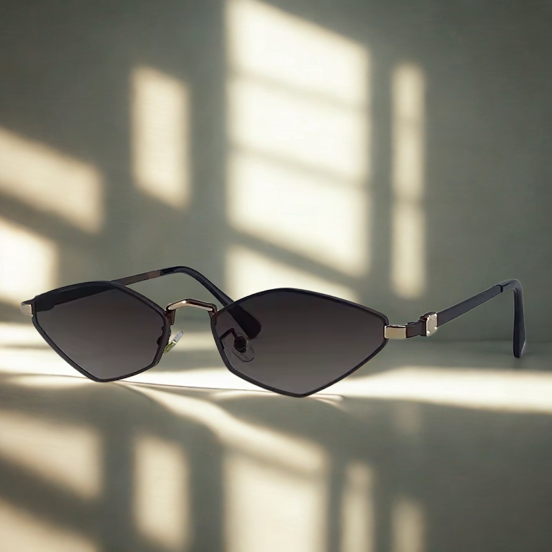 Small Frame Hexagon Sunglasses
