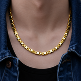 'ATLAS' Titanium Link Necklace