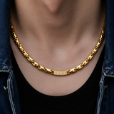 'ATLAS' Titanium Link Necklace
