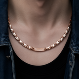 'ATLAS' Titanium Link Necklace