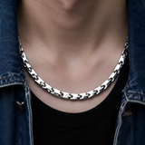 'ATLAS' Titanium Link Necklace