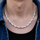'ATLAS' Titanium Link Necklace