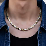 'ATLAS' Titanium Link Necklace