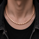 'ATLAS' Titanium Link Necklace