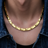 'ATLAS' Titanium Link Necklace