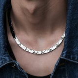 'ATLAS' Titanium Link Necklace