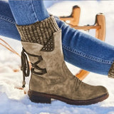 Mid Calf Winter Boots