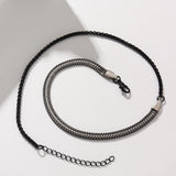 'RIDGE' Stainless Steel Chain Bracelet