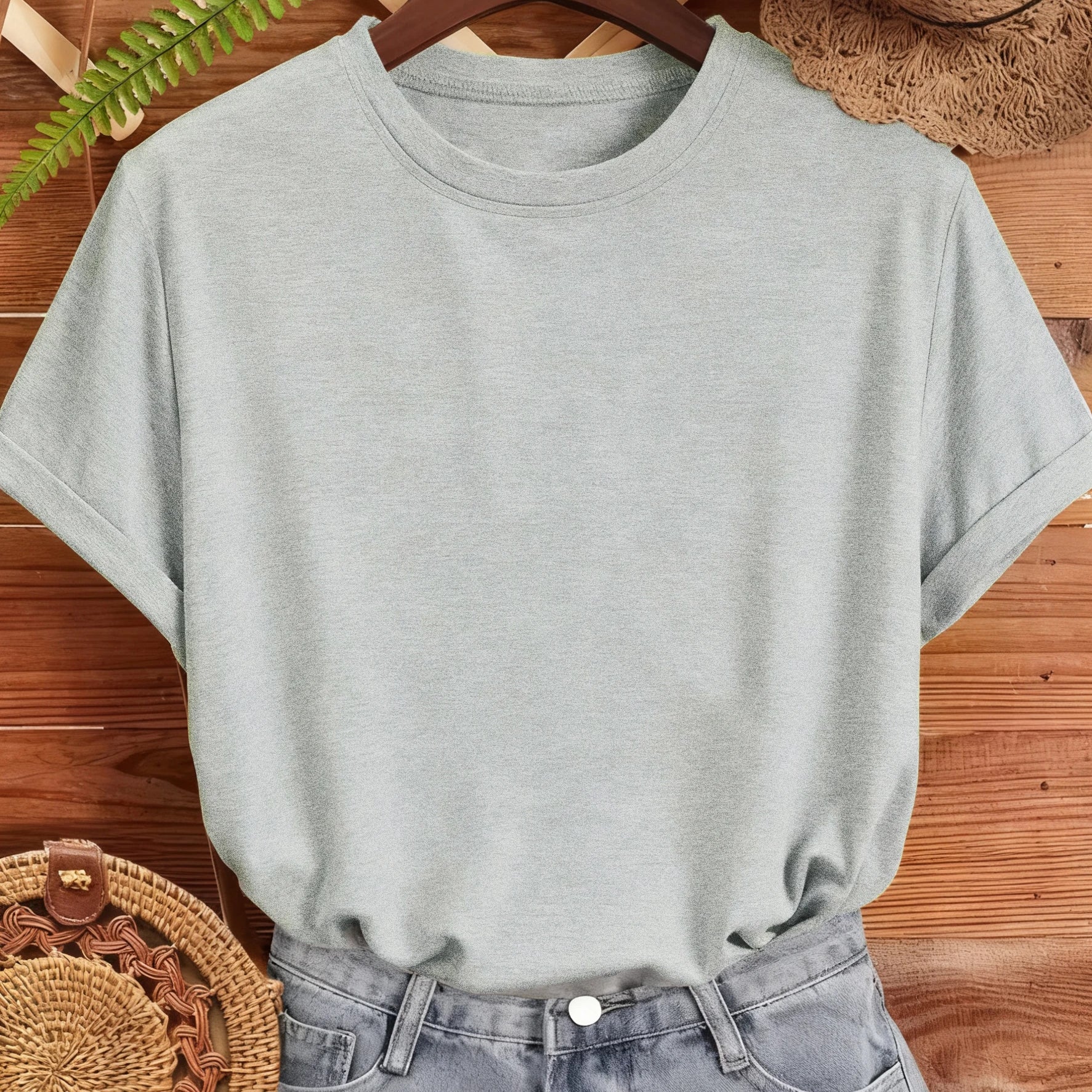 'AERIA' Essential Oversized Tee