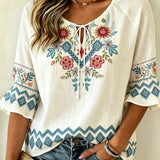 Liora Embroidered Blouse