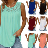 ‘Luna’ Lace Flow Top