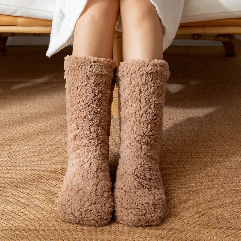 Plush Thermal Floor Socks