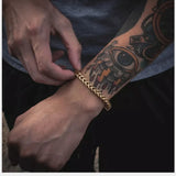 'RIDGE' Franco Chain Bracelet