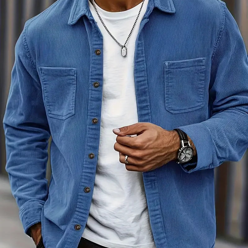 Men’s Corduroy Shirt Jacket