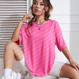 ‘Harper’ Vintage Washed Oversized Tee