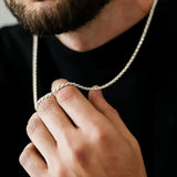 'RIDGE' Twisted Singapore Chain Necklace
