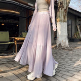 Grace Pleated Maxi Skirt