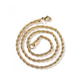 'RIDGE' Twisted Singapore Chain Necklace