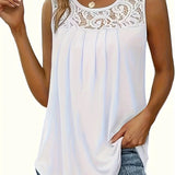 ‘Luna’ Lace Flow Top