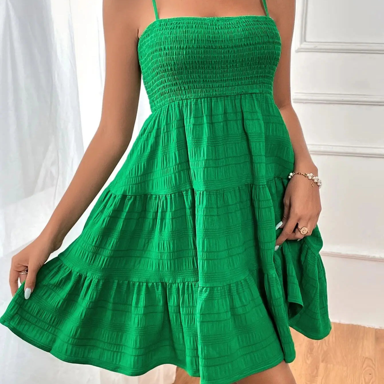‘Stella’ Smocked Summer Dress