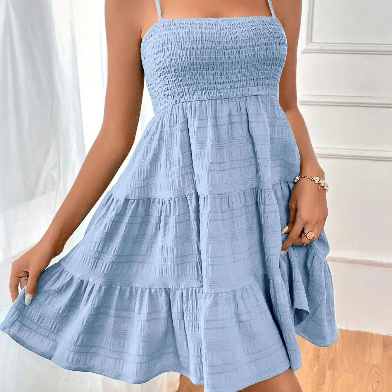 ‘Stella’ Smocked Summer Dress
